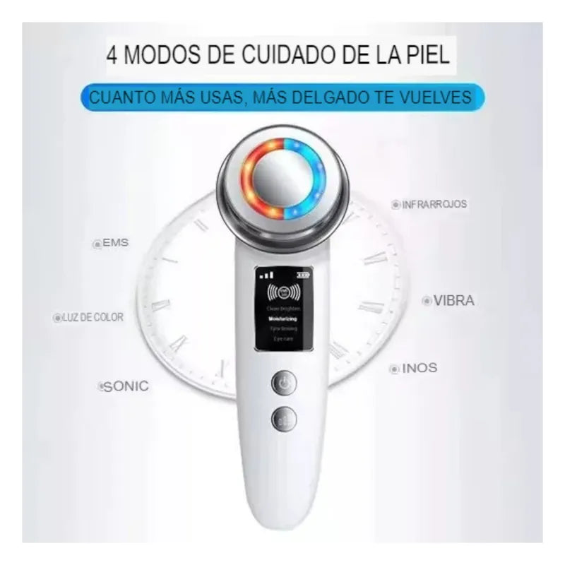 Masajeador Ultrasónico Limpieza Facial